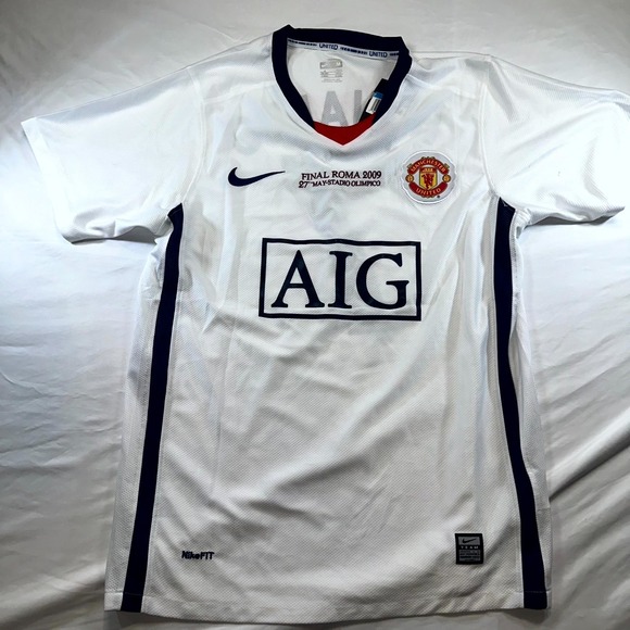 Nike Other - Nike Away Jersey Mens Medium White Manchester United Cristiano Ronaldo #7 Soccer